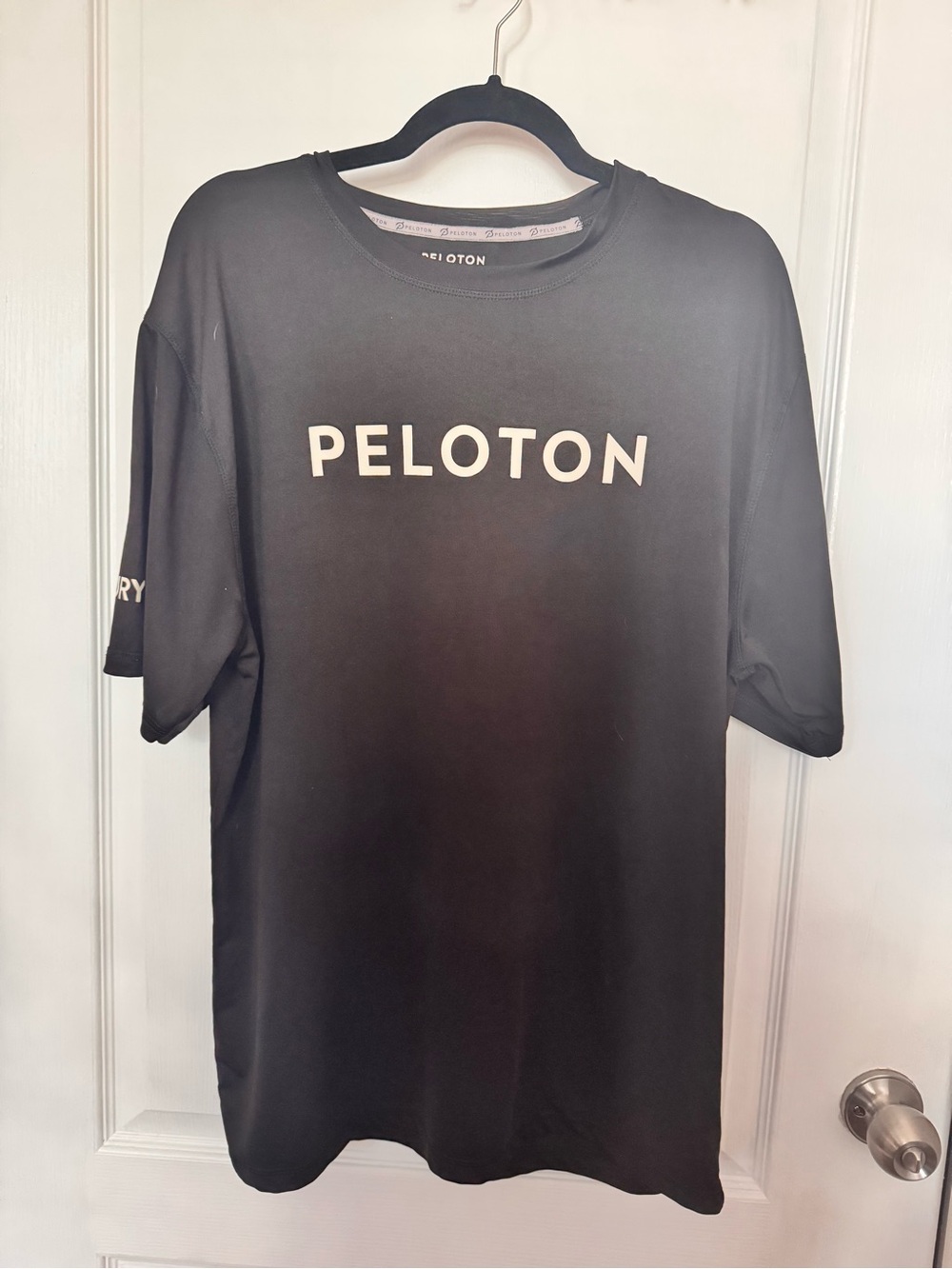 Peloton Black Performance Tee